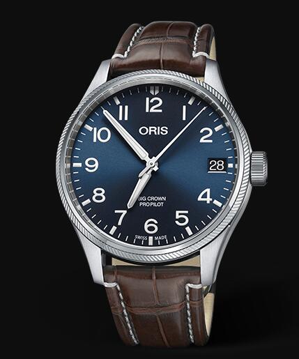 Review Oris Aviation Big Crown Propilot Big Date 41MM Replica Watch 01 751 7697 4065-07 1 20 72FC